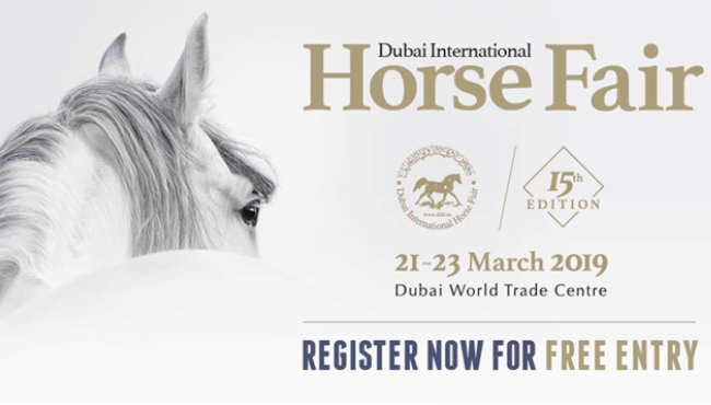 PROXIMAL ist Aussteller bei der Dubai International Horse Fair 2019