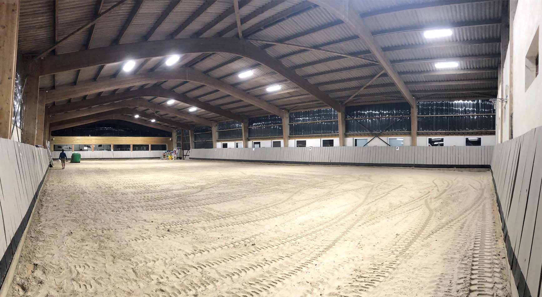 Magnanville equestrian center lighted by PROXIMAL