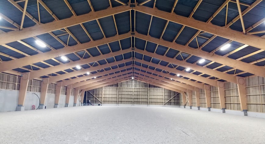 Chapelle Saint-Richer : lighting indoor arena